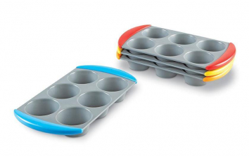 Learning Resources Sorting Muffin Pans, Set of 4