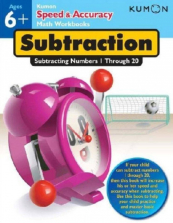 Kumon Speed & Accuracy Subtracting Numbers 1 Through 9