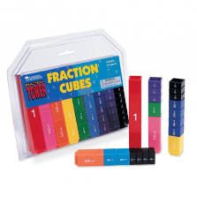 Learning Resources Fraction Tower Fraction Cubes