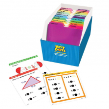 Educational Insights Hot Dots Math Standards-Based Review Cards - Grade 3