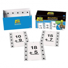 Educational Insights Hot Dots Math Flash Cards - More Addition