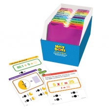 Educational Insights Hot Dots Math Standards-Based Review Cards - Grade 5