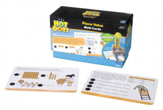 Educational Insights Hot Dots Place Value Math Cards Set