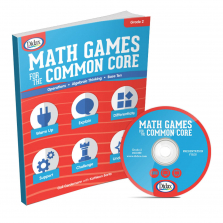 Math Games for the Common Core Grade 2 Book