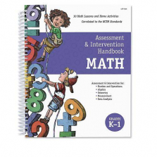 Learning Resources Assessment and Intervention Math Book - Grades K-1
