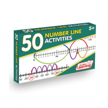 Junior Learning 50 Number Line Activities Learning Set