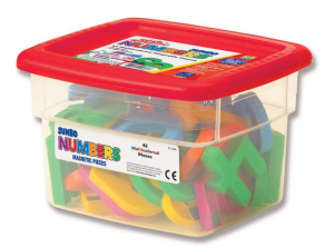 Educational Insights Jumbo Mathmagnets, Set of 42