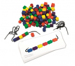 Learning Resources Beads and Patterns Card Set