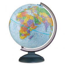 Traveler - 12" Blue Ocean Globe