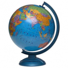 12" Raised Relief Ocean Adventurer Globe