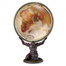 Atlas Globe- Bronze Metallic