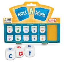 Junior Learning Roll a Word Dice Game