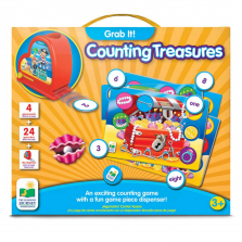 The Learning Journey Grab It! Counting Treasures Game