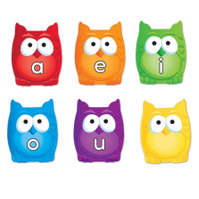 Learning Resources Magnetic Vowel Owls
