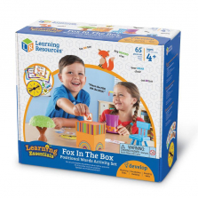 Learning Resources Fox In The Box Positional Words Activity Set