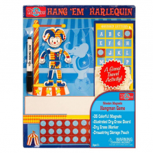 T.S. Shure Harlequin Wooden Magnetic Hangman Game - 35 Piece