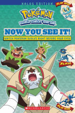 Pokemon Now You See It! Book - Kalos Edition