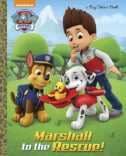 A Big Golden Book Nickelodeon Paw Patrol Marshall to the Rescue! Hardcover Book