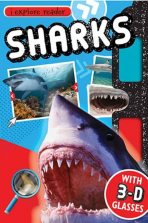 I Explore Reader: Sharks with 3-D Glasses