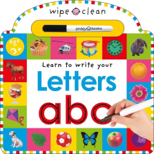 Wipe Clean Learn to Write Your Letters ABC Board Book
