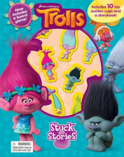 DreamWorks Trolls Stuck on Stories Book