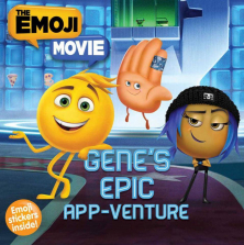 The Emoji Movie Gene's Epic App-venture Storybook with Stickers