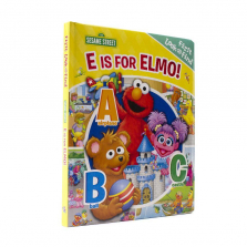 Sesame Street ABCs E is for Elmo! My First Look and Find Book