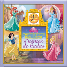 Disney Princess Treasury Bedtime Stories Spanish Book