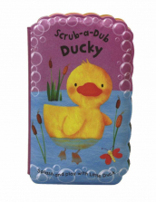 Scrub-a-Dub Ducky: Bath Mitt and Bath Book Set