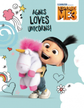 Despicable Me 3 Agnes Loves Unicorn! Hardcover Picture Book