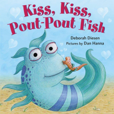 Kiss, Kiss, Pout-Pout Fish Board Book