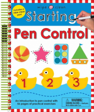 Wipe Clean: Starting Pen Control Book