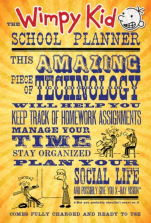 The Wimpy Kid School Planner Book