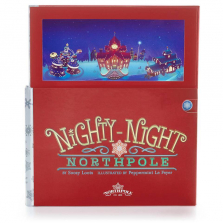 Hallmark Nighty-Night North Pole Holiday Childrens Light-Up Storybook