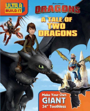 DreamWorks Dragons A Tale of Two Dragons Ultra Build It Book