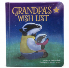 Grandpa's Wish List Board Book