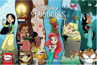 Disney Princess Comic Strips Collection Book