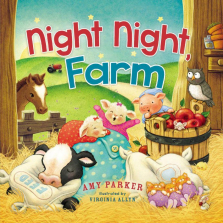 Night, Night Farm Board Book