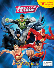 DC Comics My Busy Books Justice League Storybook and Activity Kit