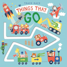 Trace Race: Things that Go Board Book