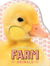 Touch and Sparkle Farm Animals Board Book