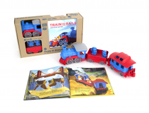 Green Toys Train and Storybook Set
