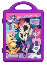 My Little Pony the Movie: Book & Magnetic Playset