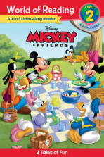 Disney World of Reading: Mickey and Friends 3 Tales of Fun Level 2