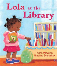 Lola at the Library Book