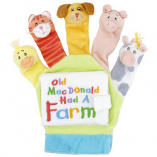 Little Scholastic Old MacDonald: Touch and Play Hand Puppet Board Book