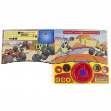 Blaze and the Monster Machines Axle City Steering Wheel Book