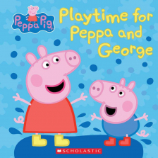 Scholastic Peppa Pig Playtime for Peppa and George Board Book