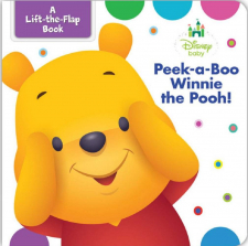 Disney Baby Peek-a-boo Winnie the Pooh Lift-The-Flap Board Book