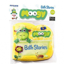 Miniland Educational Moogy Bath Stories Waterproof Book